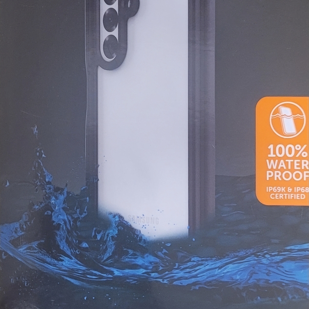 Samsung Black and White Waterproof Case